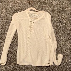 PacSun cream sweater